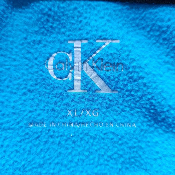 Calvin Klein Women's Teal Athletic Jacket, Size XL - Picture 5 of 8
